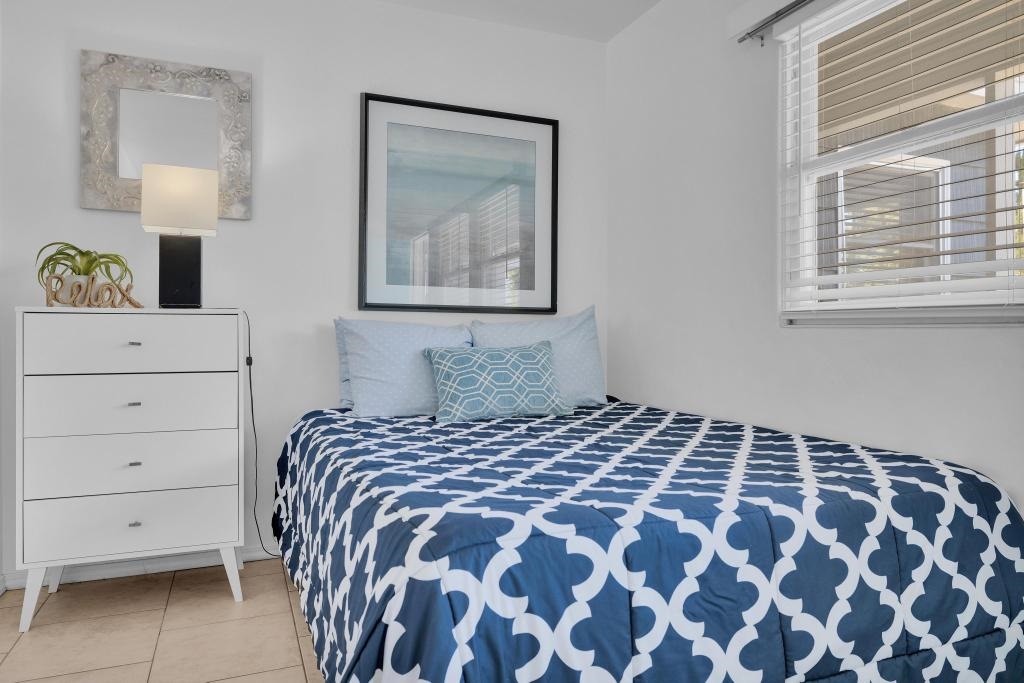 Bedroom in Pacific Beach studio apartment for rent